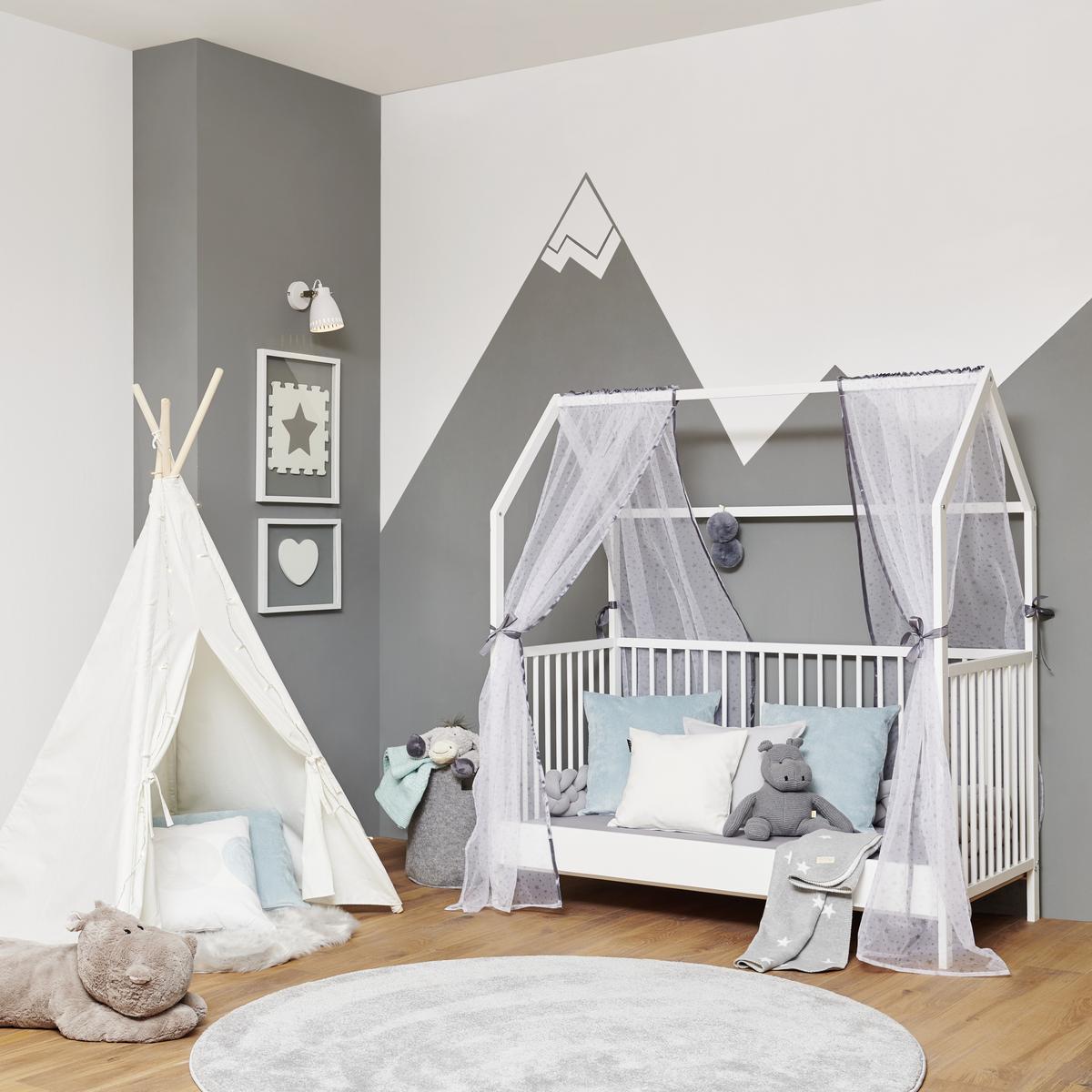 ŁÓŻKO SZCZEBELKOWE EMMA 1 - biały, Trend, drewno (144/75/161cm) - My Baby Lou