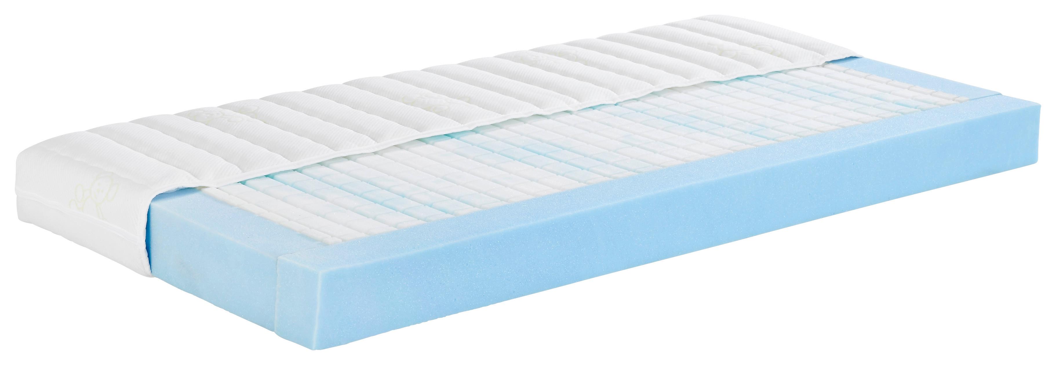 Kindermatratze Snow H2 ca. 70x140cm - Weiß, Textil (70/140cm)
