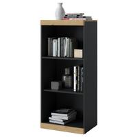 Regal Turino, Antracit, Barva Hrasta - antracit/hrast artisan, Trend, umetna masa/leseni material (54/122,8/39,9cm)