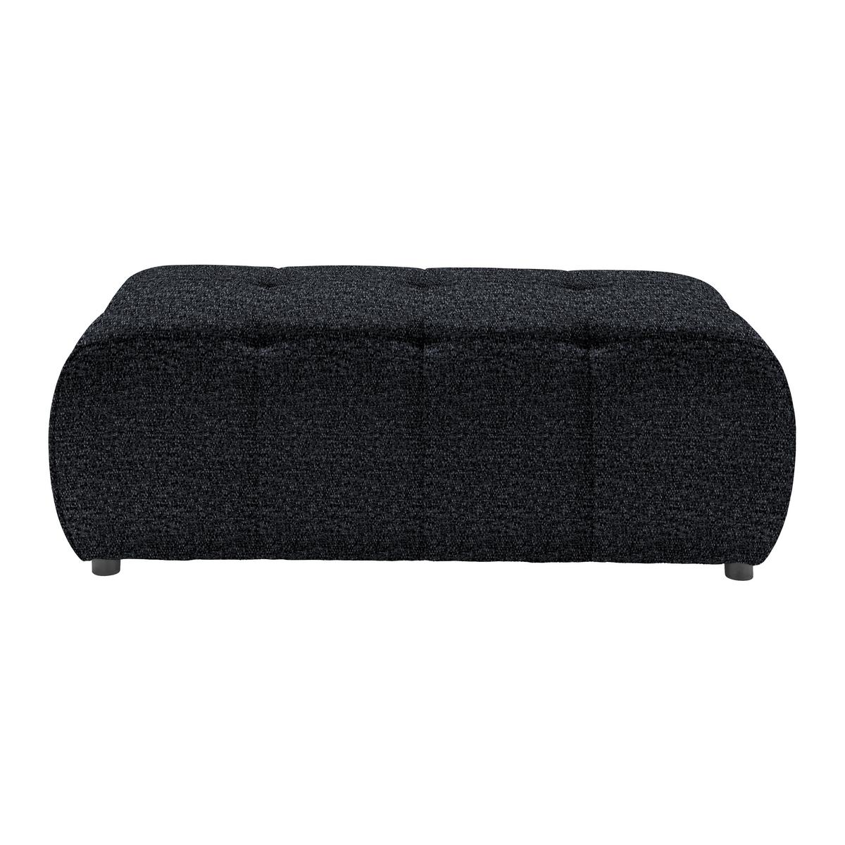 Tabure Sofi - tamno siva/crna, Moderno, tekstil (128/48/70cm) - Premium Living