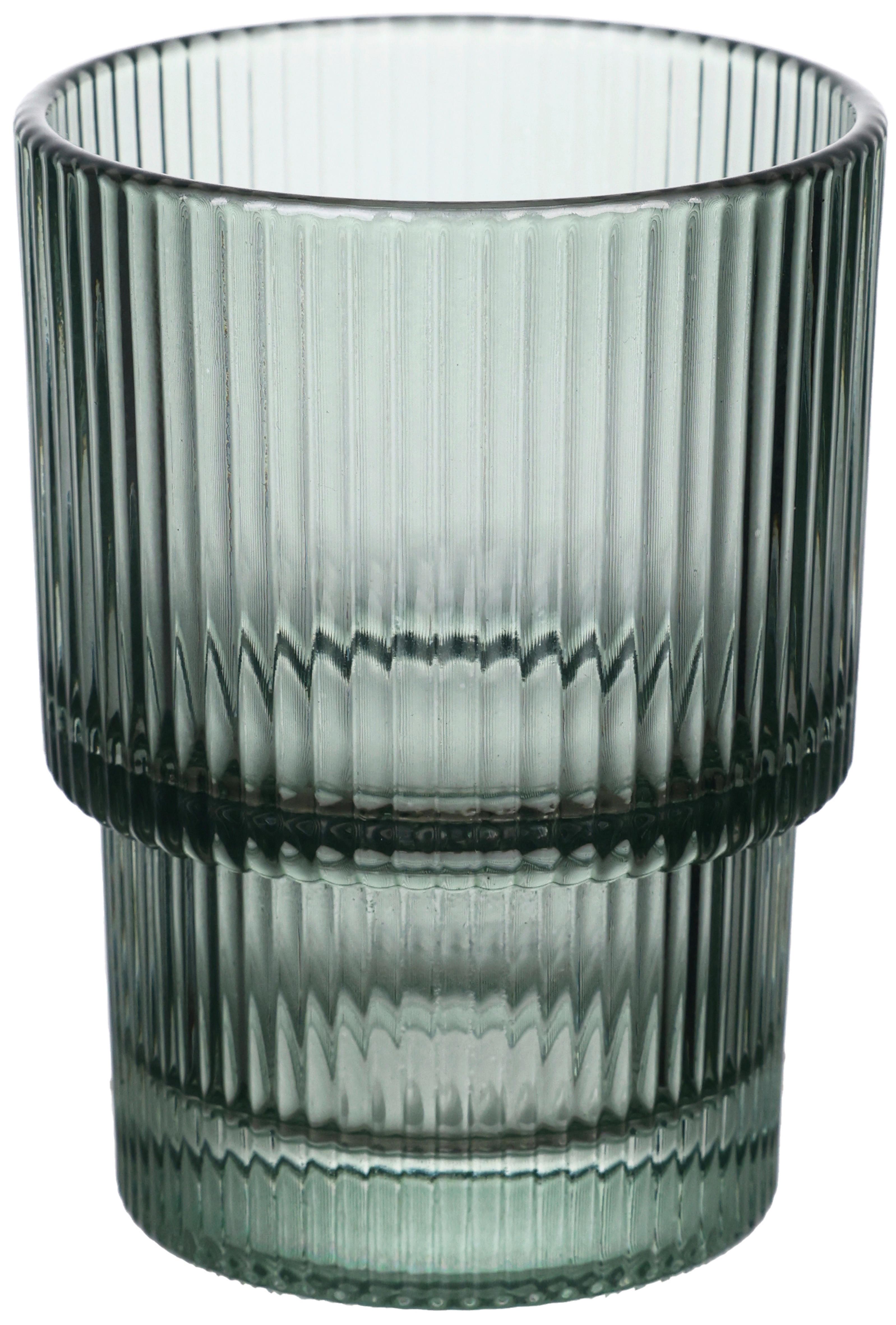 Pohár Golden Autumn - zöld, Modern, üveg (6.9/9.2cm) - Modern Living