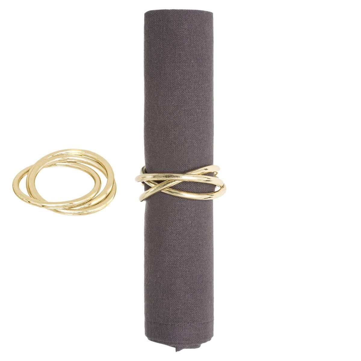 Obroček Za Serviete Gold Ring 2/1 - Moderno (5,3/1cm)