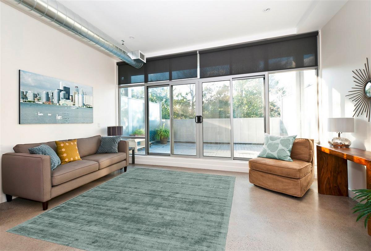 TEPPICH LUXURY 110 MINT - vert menthe, Basics, textile (80/150cm) - Kayoom