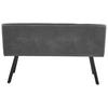 SITTBÄNK COOPER - grå/svart, Modern, metall/textil (140/85/60cm) - Mömax