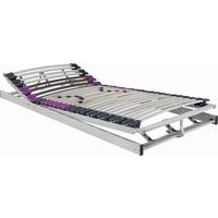 Lattenrost verstellbar ca. 140x200cm - Silberfarben, Holz (140/200cm) - Nadana