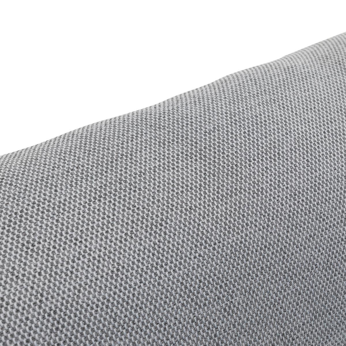 Loungegarnitur 3-tlg. Samara Holz/Metall/Textil mit Kissen - Anthrazit/Grau, Basics, Holz/Textil (253/70/175cm) - Gardenson