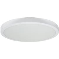 LED-Deckenleuchte Weiß max. 40 Watt - Weiß, Basics, Kunststoff/Metall (60,5/60,5/4cm)