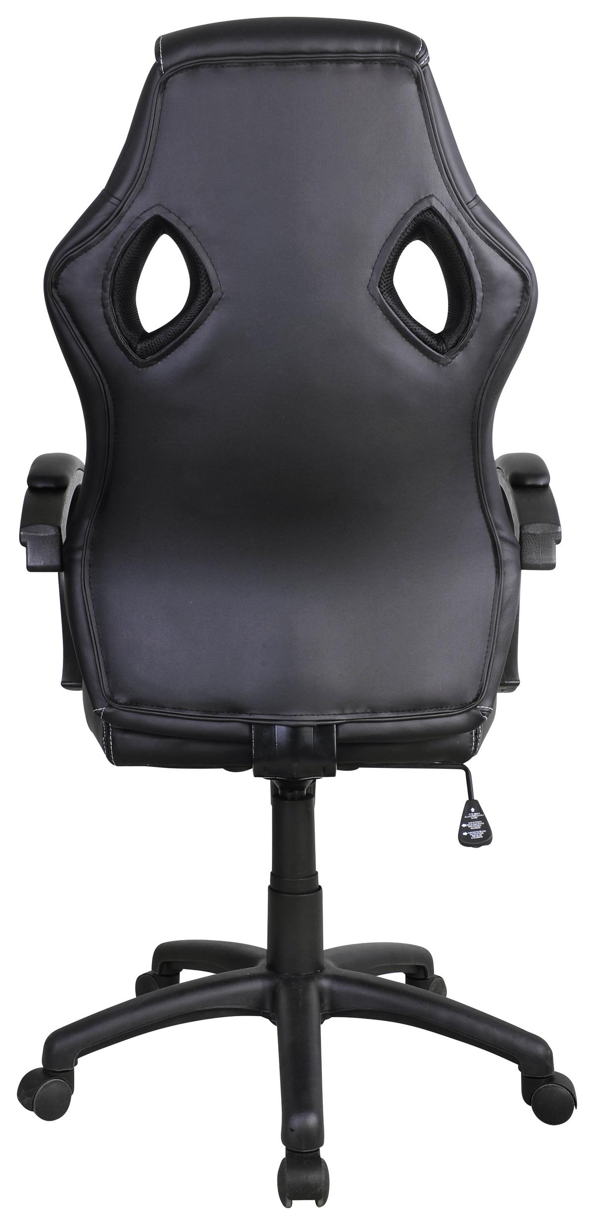 KRZESŁO GAMINGOWE MESUT - zielony/czarny, Design, tworzywo sztuczne/metal (61/110-120/63cm) - Carryhome