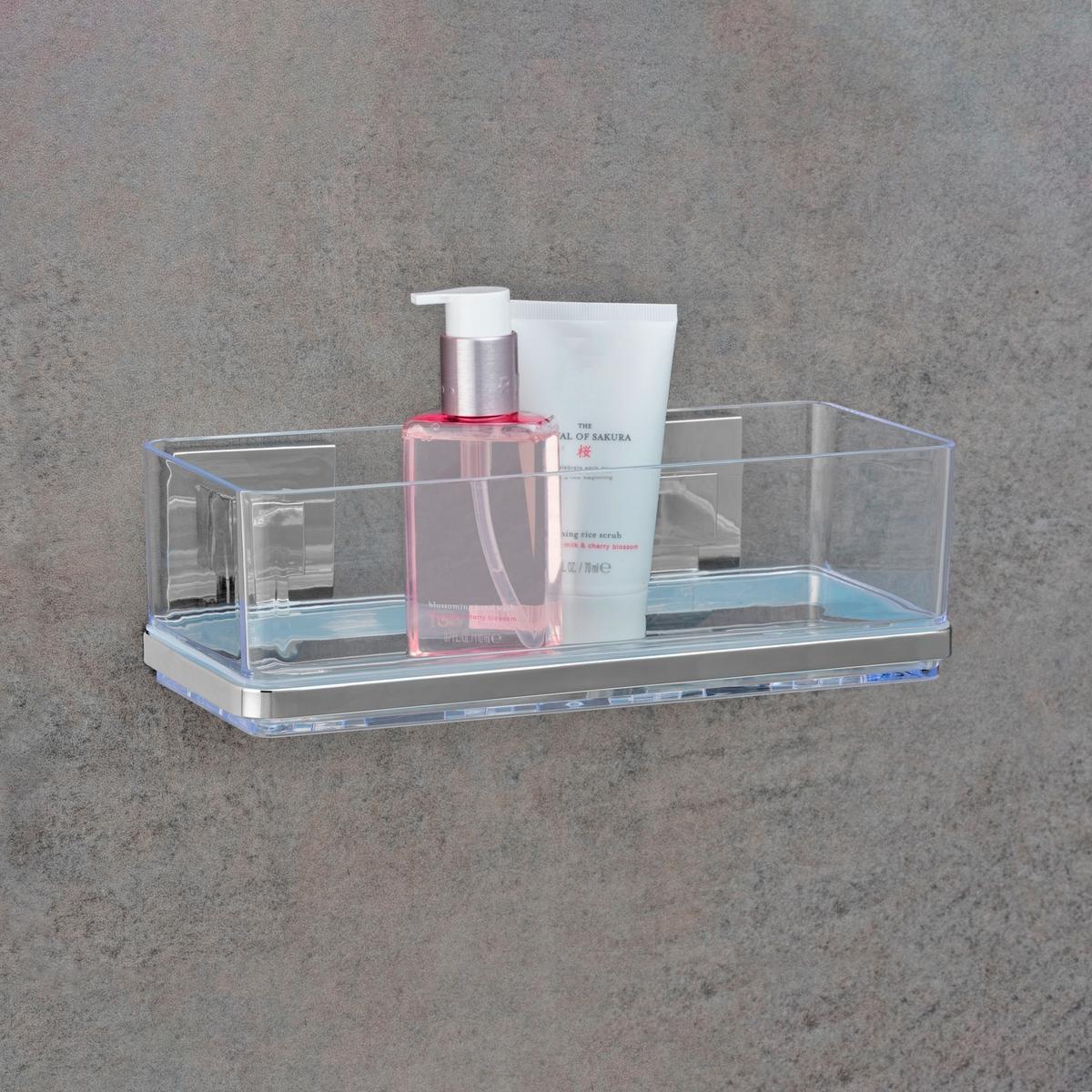 Etajeră Quadro - Modern, plastic/metal (25,5/8,5/14cm) - Wenko