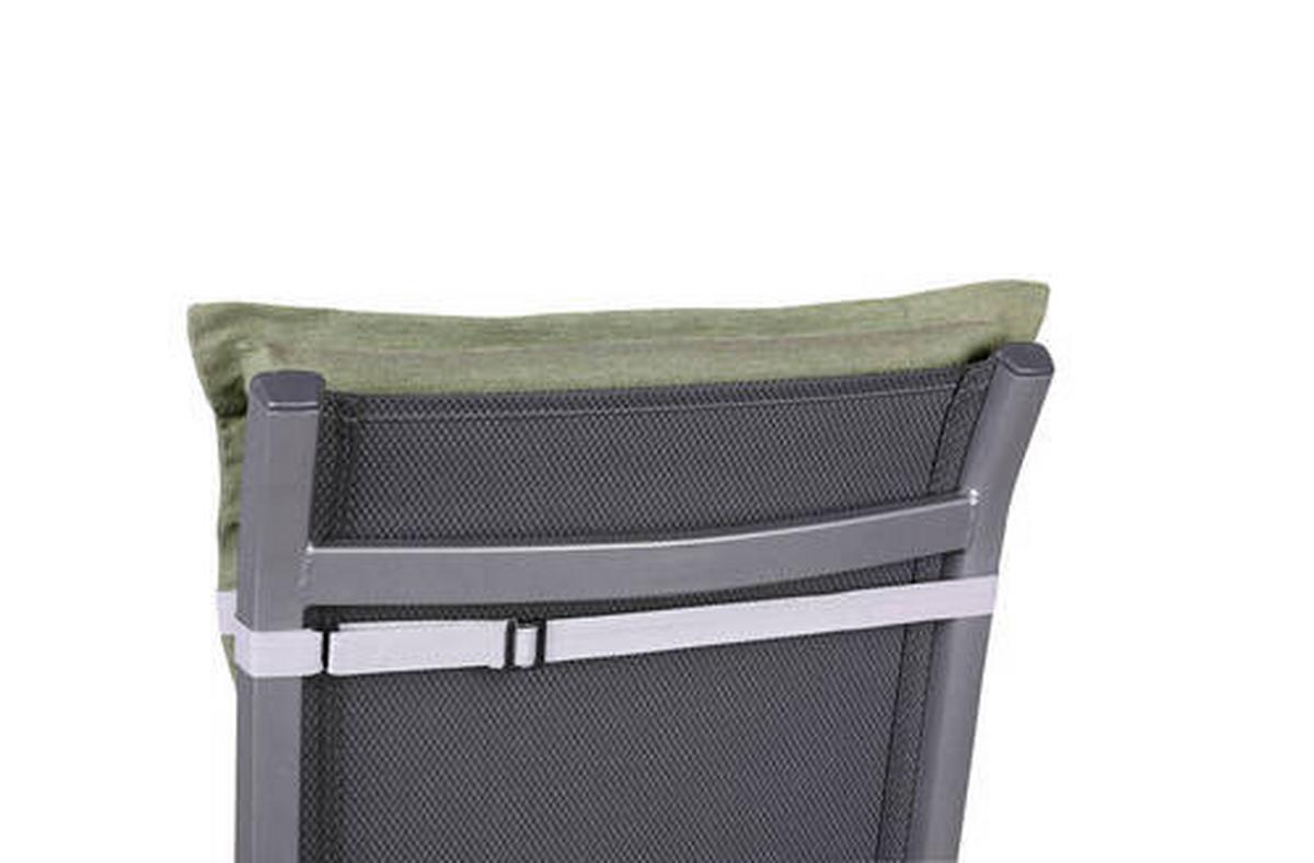Sesselauflagenset 4-Teilig Hellgrün - Hellgrün, Basics, Textil (50/7/100cm)