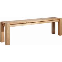 ŁAWKA LEIBNITZ - kolor bukowy, Design, drewno (160/45/33cm) - Linea Natura