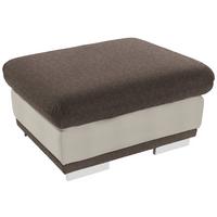 Tabure Seaside - barve kroma/rjavosiva, Konvencionalno, kovina/tekstil (97/47/67cm) - Premium Living