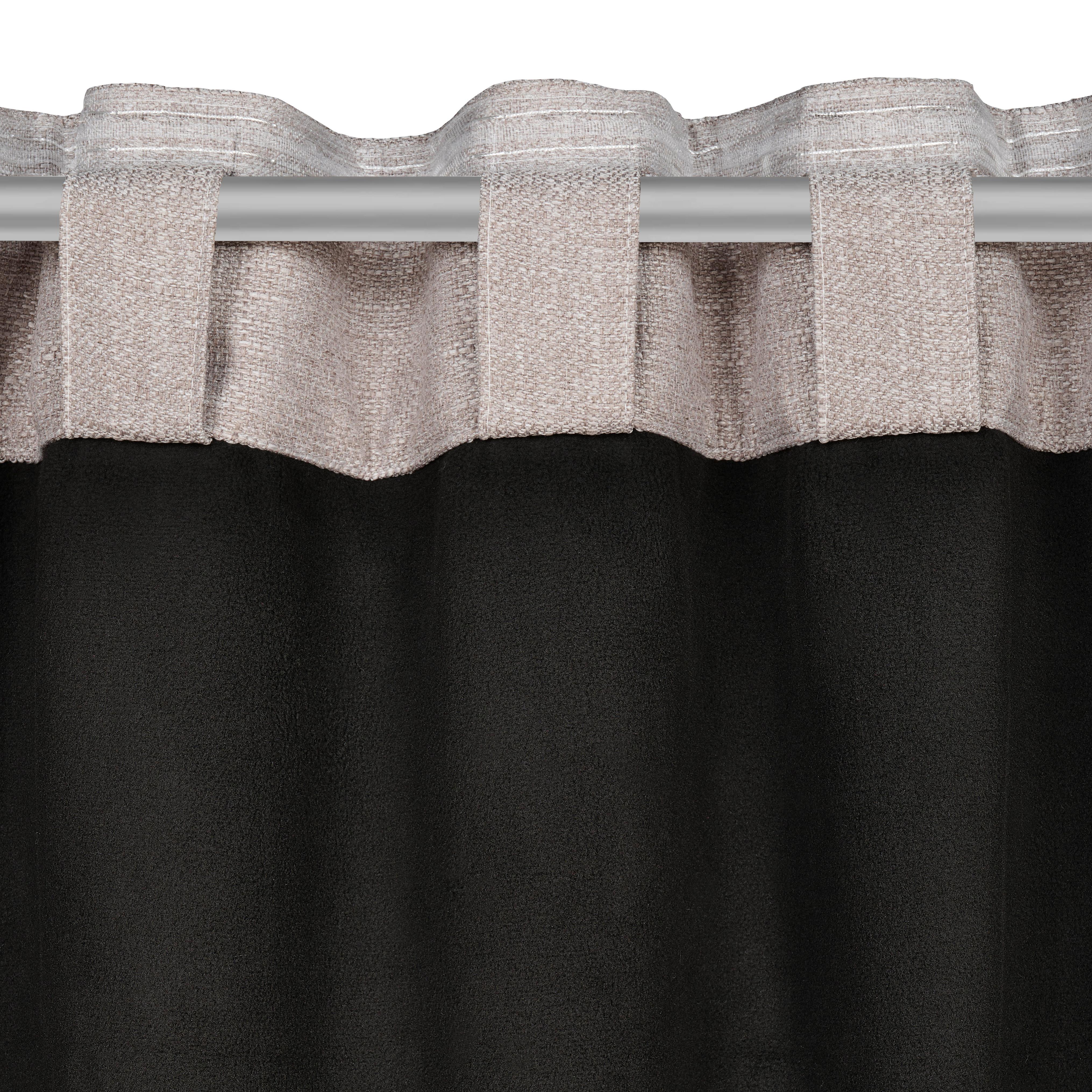 SOLSKYDDSGARDIN ALFI - beige, Klassisk, textil (135/255cm) - Modern Living
