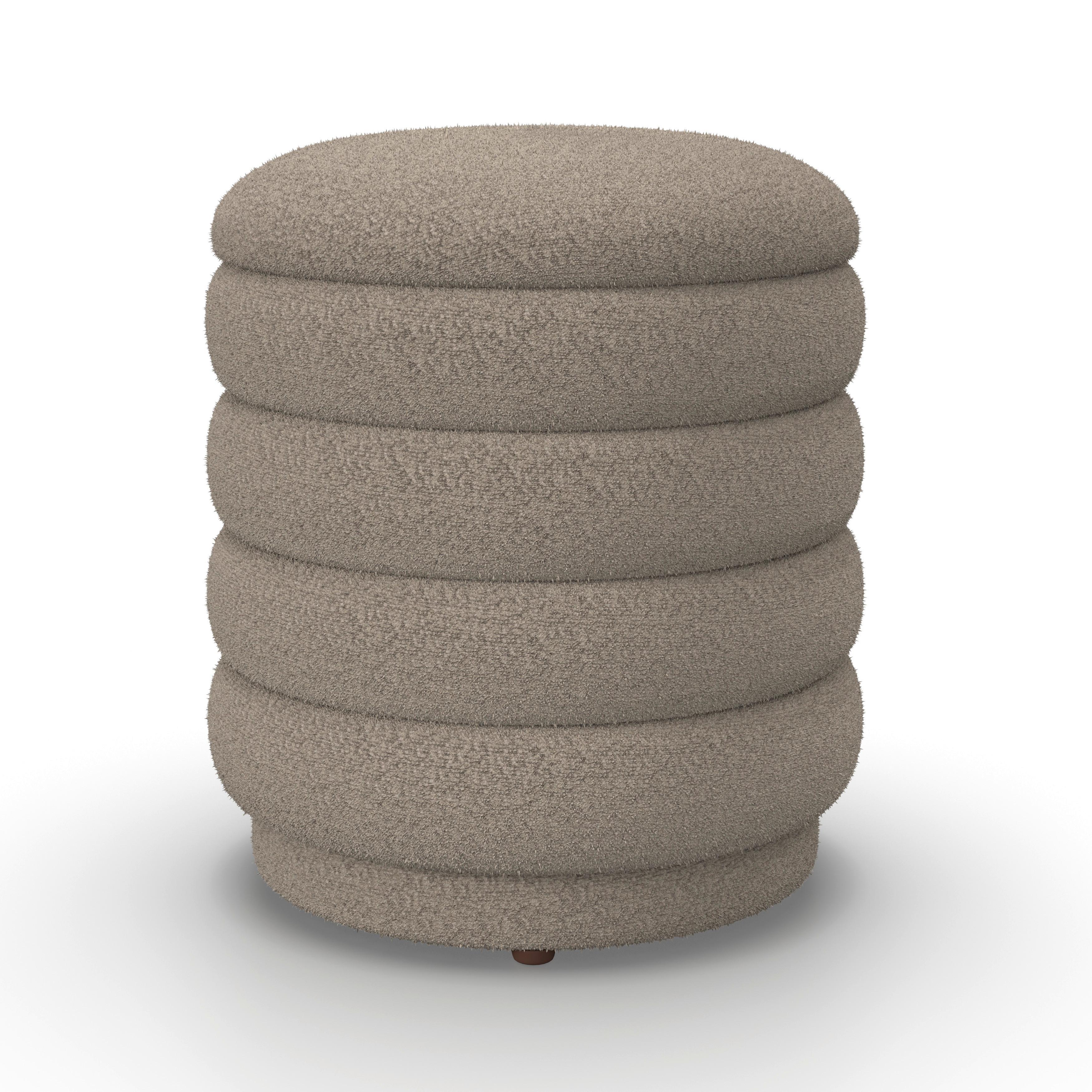 SITTBÄNK NINA - beige/naturfärgad, Modern, trämaterial/trä - Bessagi Home