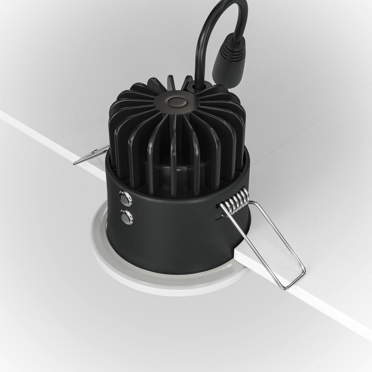 DECKENLEUCHTE ZOOM - Weiss, Modern, Metall (6/6cm) - MAYTONI