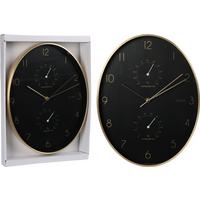 Zidni Sat Black Dial,34,5x27,1x4,2cm - crna, Moderno, metal
