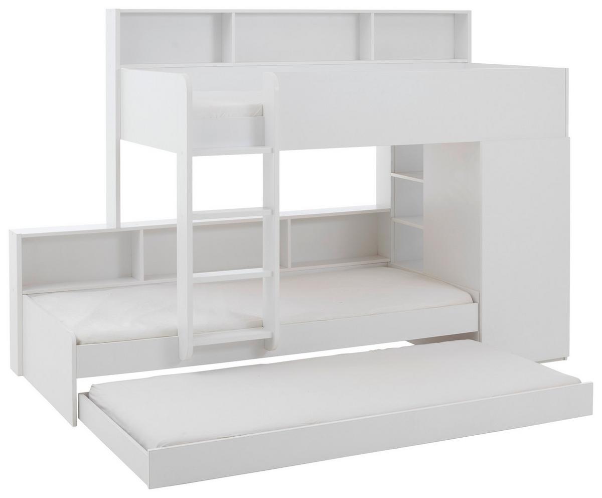 Podposteljni Predal Sina, Bela - bela, Moderno, leseni material (199,4/20,5/95,6cm)