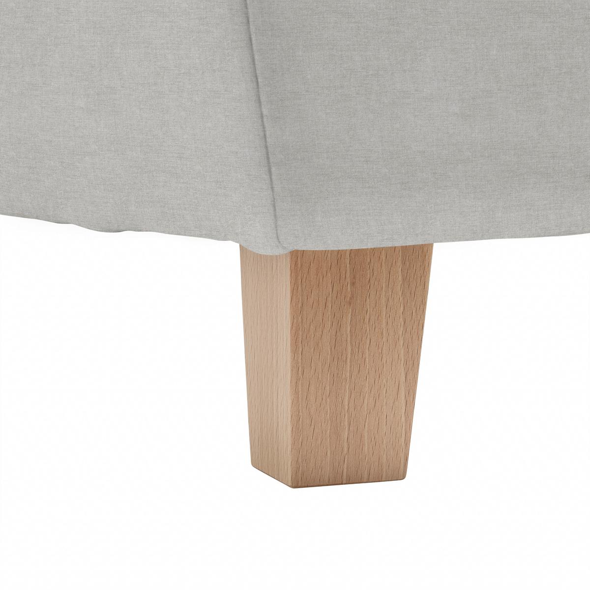 Ecksofa Lugo Hellgrau - Hellgrau, MODERN, Holz/Kunststoff (266/98/205cm) - Mömax