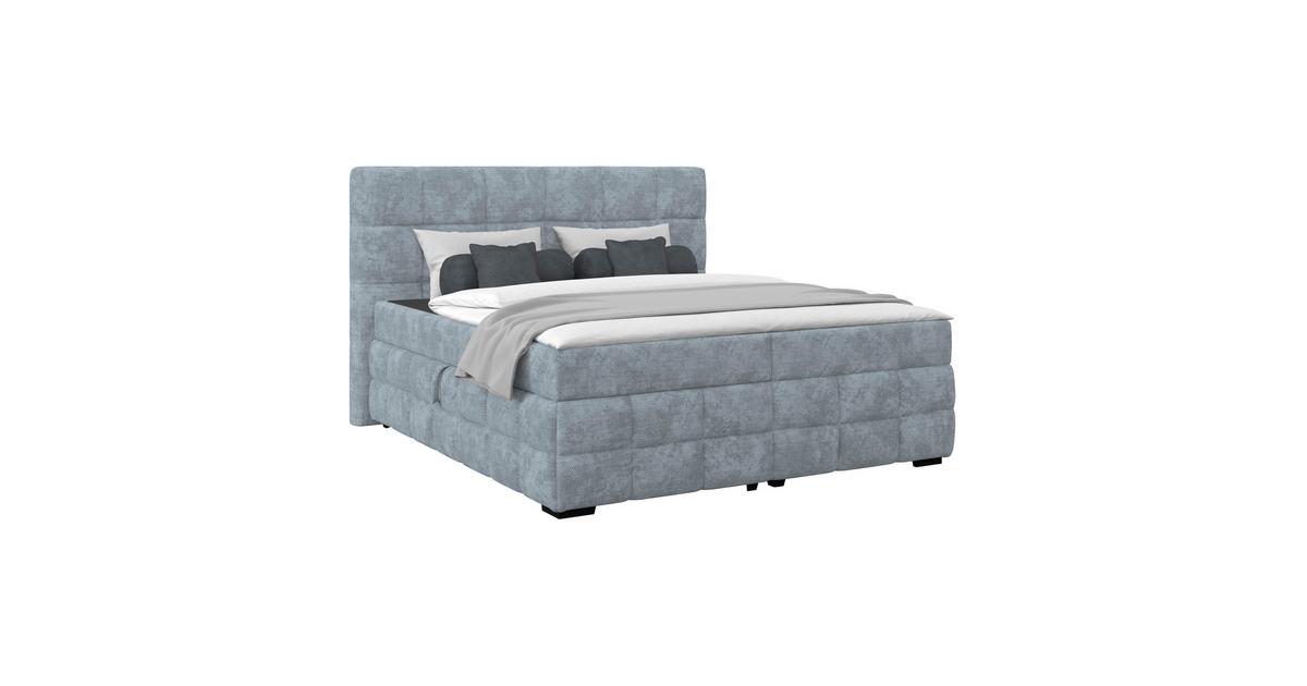 PAT BOX VEGA 180/200 cm albastru deschis comandă online moemax