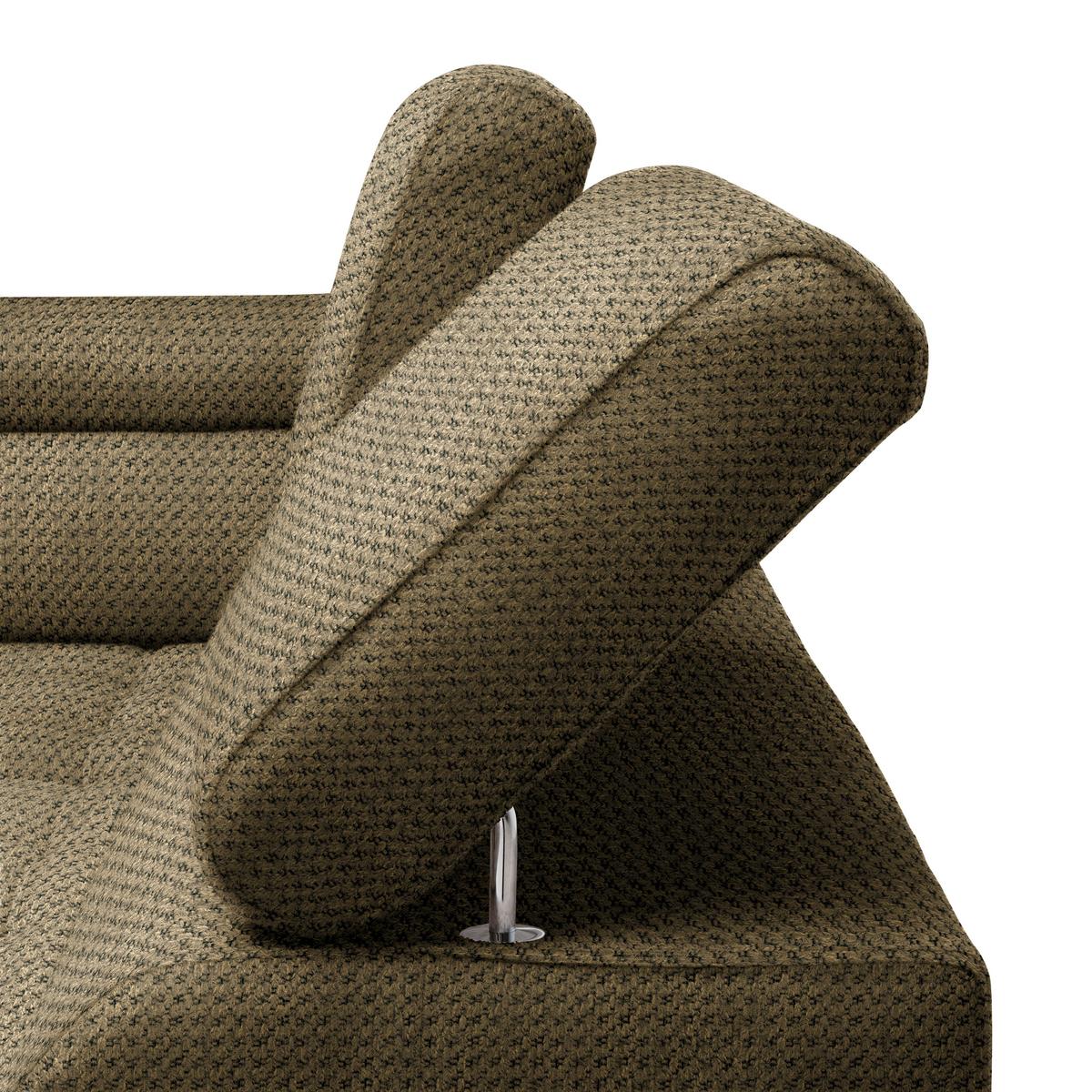 Kutna Garnitura Gremio - crna/taupe, Moderno, tekstil/plastika (206/283cm) - Modern Living
