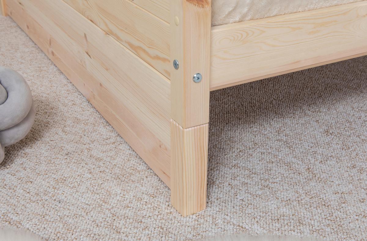 Kinder-/Jugendbett Duo ca. 120x200 cm Kiefer massiv - Naturfarben, MODERN, Holz (120/200cm) - MID.YOU