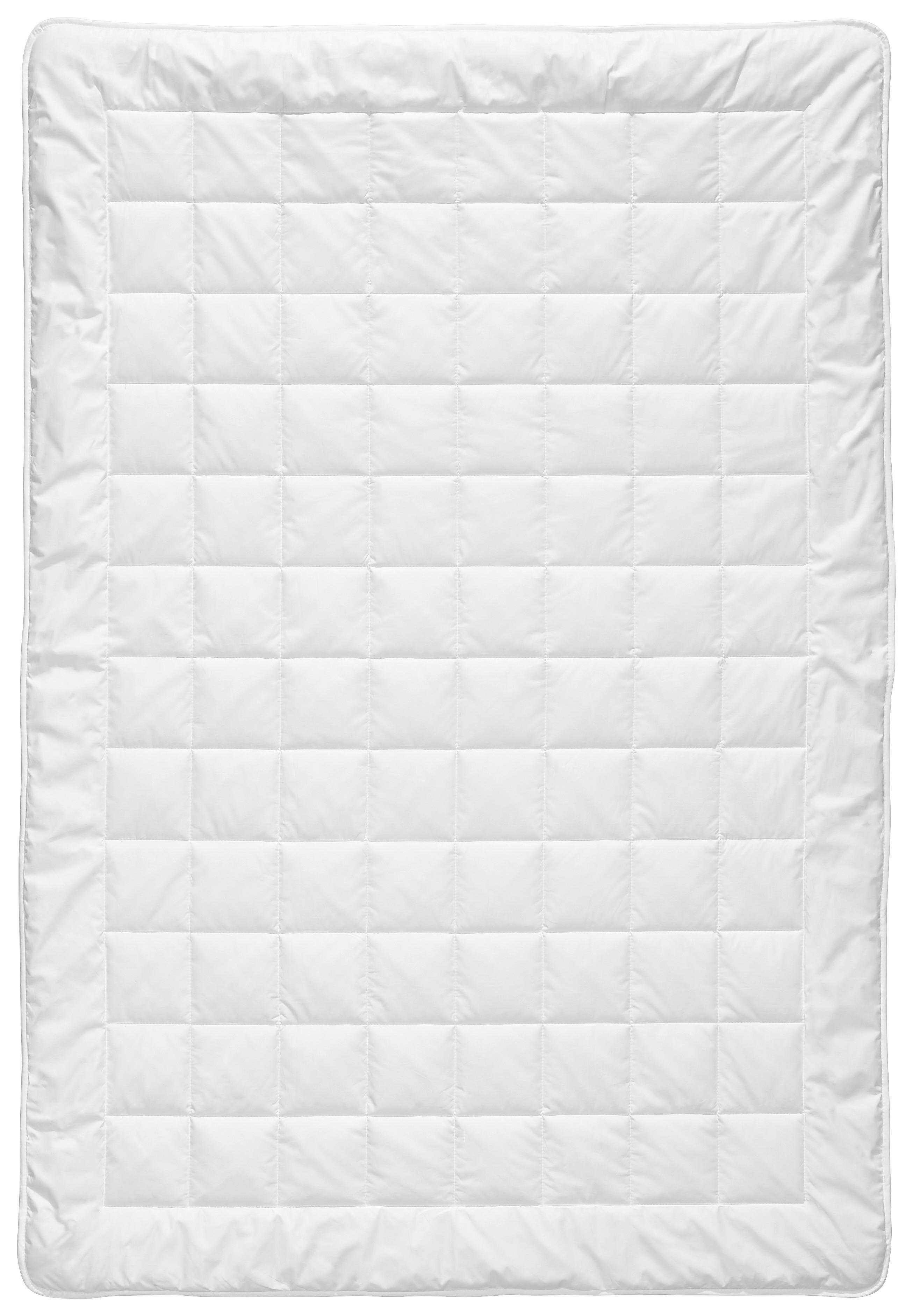 KOŁDRA LETNIA NATUR PLUS FRESH - szampanowy, Basics, tkanina (200/200cm) - Billerbeck