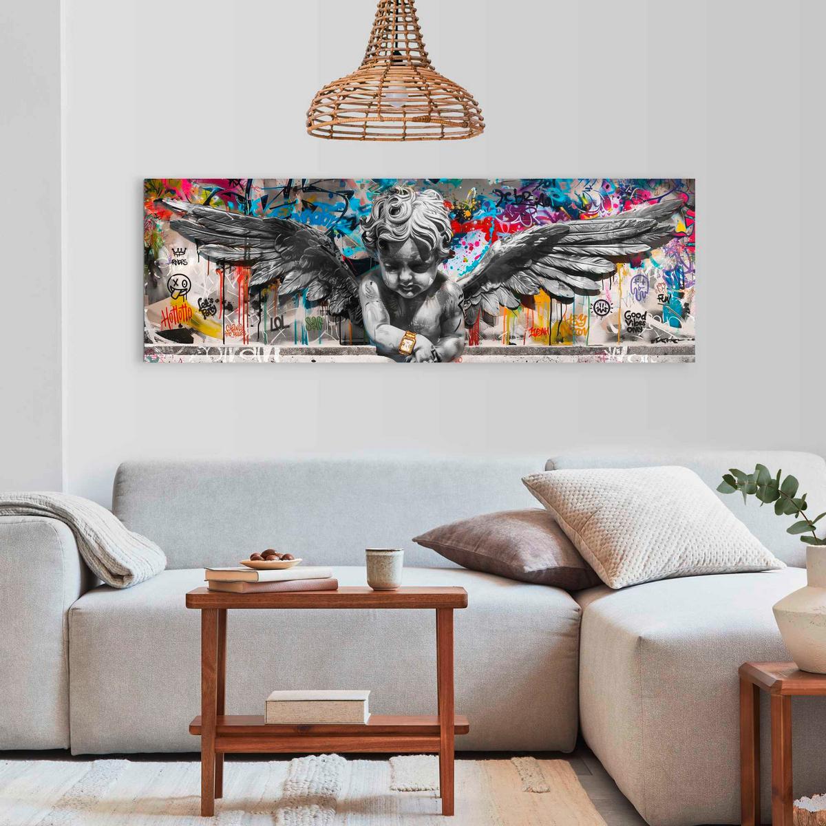 Bild Deco Panel Multicolor - Multicolor, Basics, Holz (156/52/2cm) - Reinders!