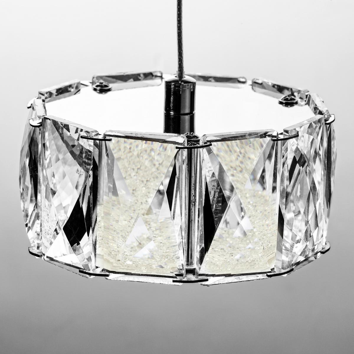 LAMPA WISZĄCA LED 49350-52H - Romantik / Landhaus, tworzywo sztuczne/metal (82/16/120cm) - Globo