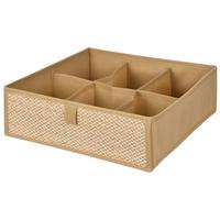 Cutie pliabilă Smart - bej, Konventionell, carton/textil (32/32/10cm) - Mömax