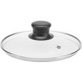 Deckel Robin in Schwarz - Klar/Silberfarben, Glas/Kunststoff (20cm) - Mömax modern living Deckel Robin in Schwarz - Klar/Silberfarben, Glas/Kunststoff (20cm) - Mömax modern living