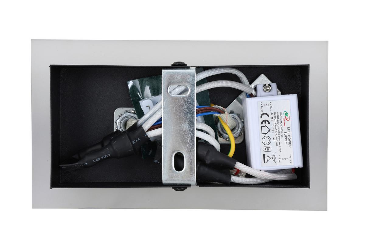 LAMPA SUFITOWA MAXIN - czarny, Trend, tworzywo sztuczne/metal (45/9,5/16cm) - Novel