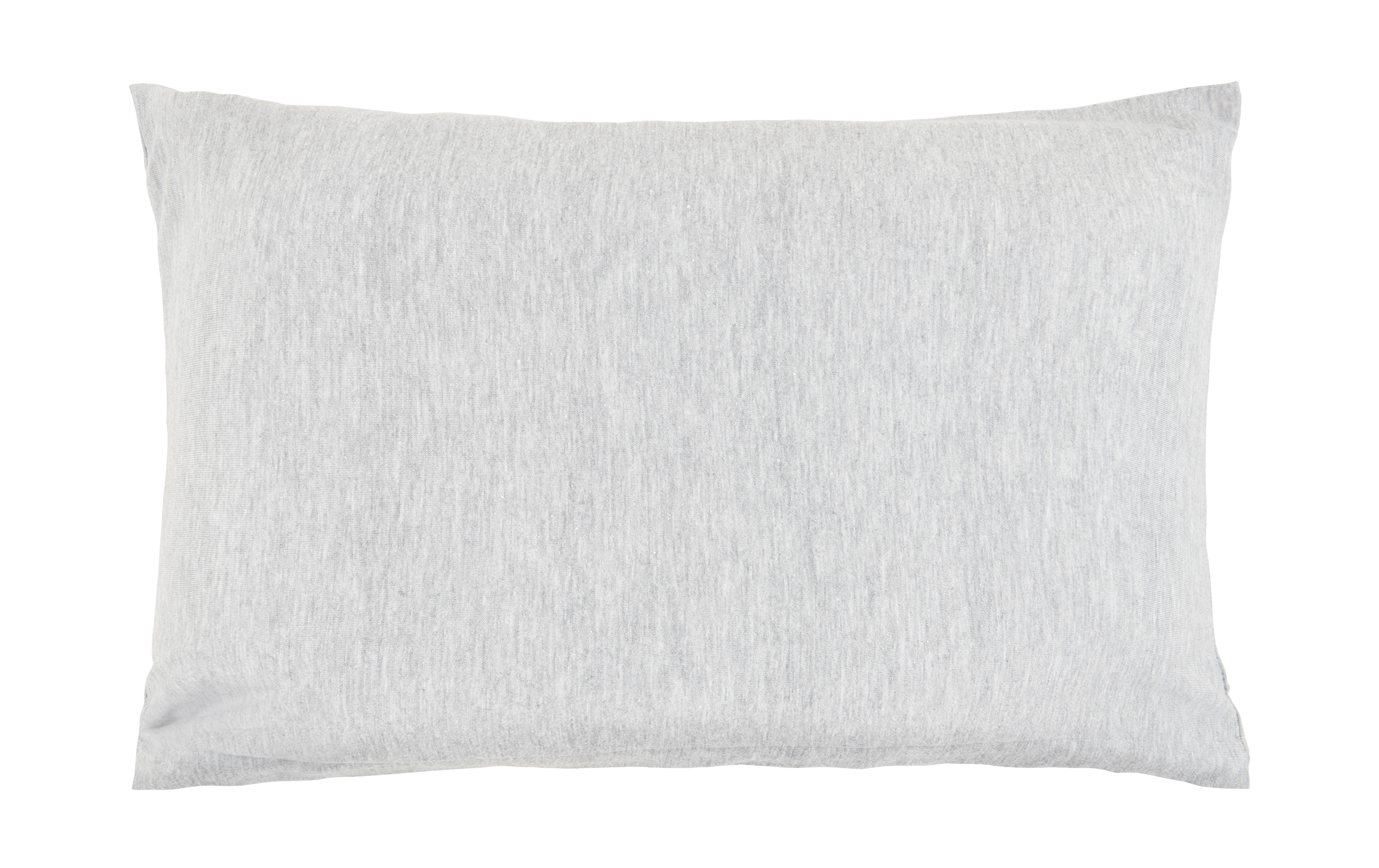 Prevleka Blazine Felix - srebrne barve/bela, Konvencionalno, tekstil (28/44cm) - Modern Living