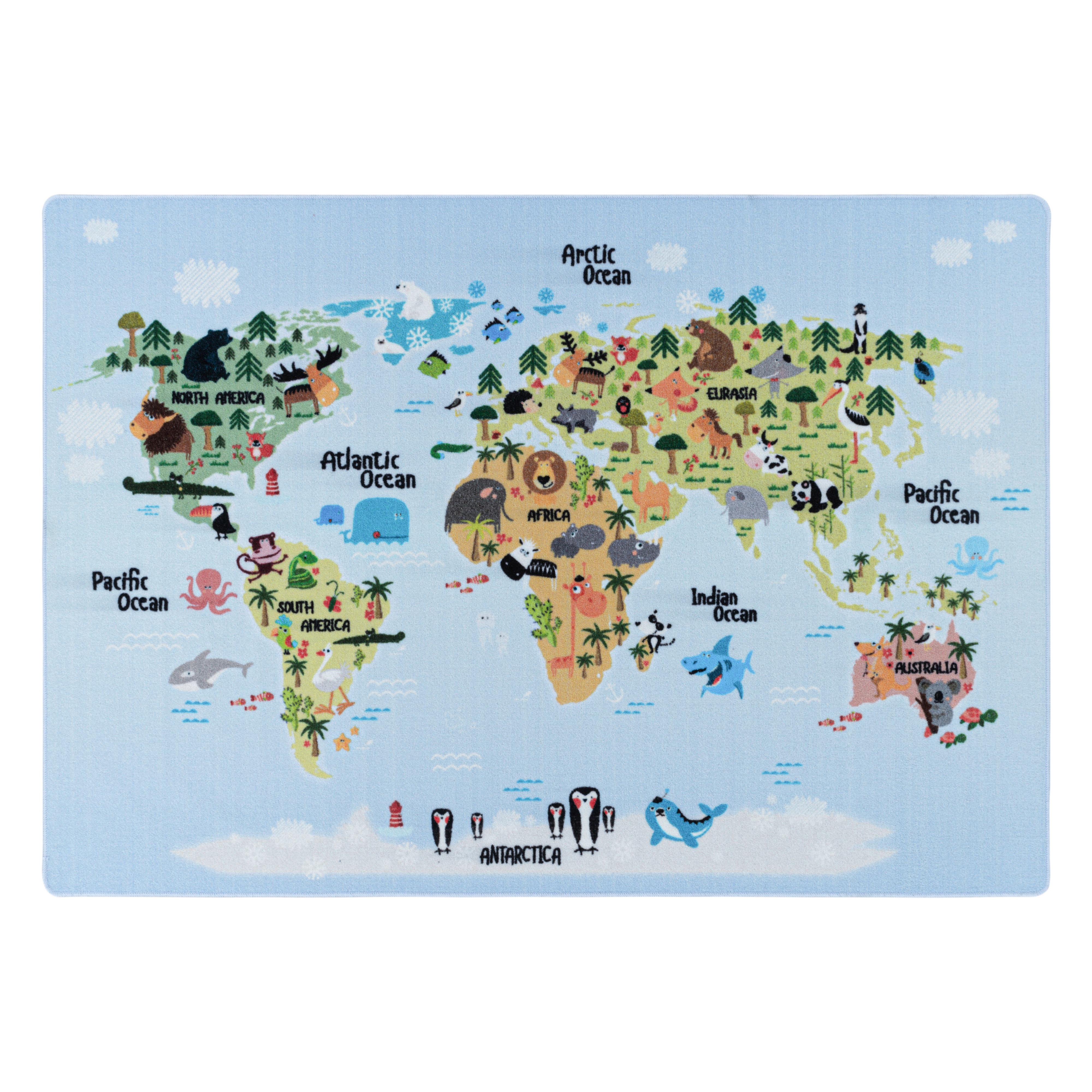 Kinderteppich Play 2917 Multicolor ca. 100x150cm - Multicolor, Basics, Textil (100/150cm)