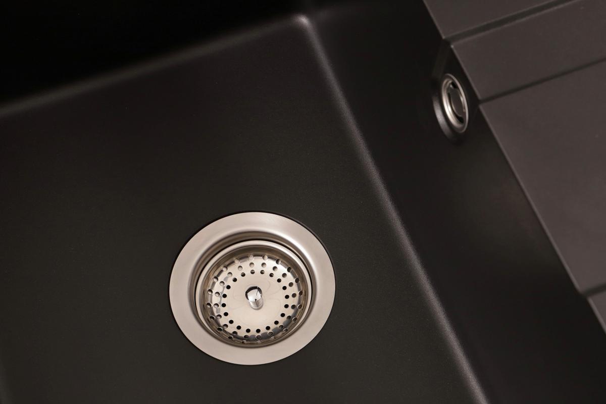 Pomivalno Korito Nashville, 58x50cm - črna, Basics, kamen (58/20/50cm) - Respekta