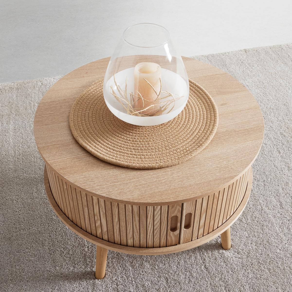 Couchtisch Skandy Naturfarben - Naturfarben, MODERN, Holz/Holzwerkstoff (60/60/40cm) - Premium Living