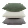 PRYDNADSKUDDE LARA - naturfärgad, Klassisk, textil (45/45cm) - Mömax