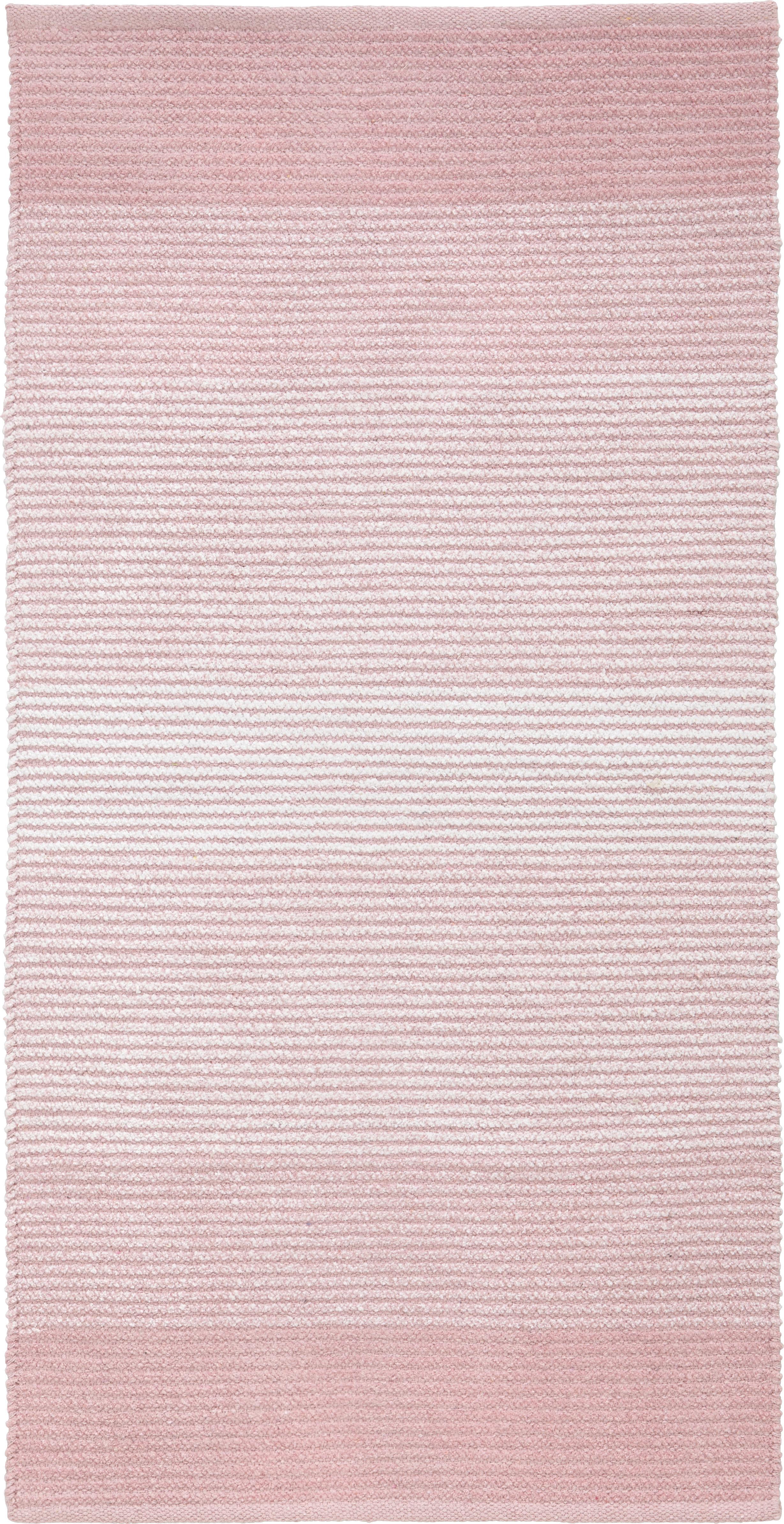 Fleckerlteppich Malto in Rosa ca. 70x140cm - Rosa, MODERN, Textil (70/140cm) - Modern Living