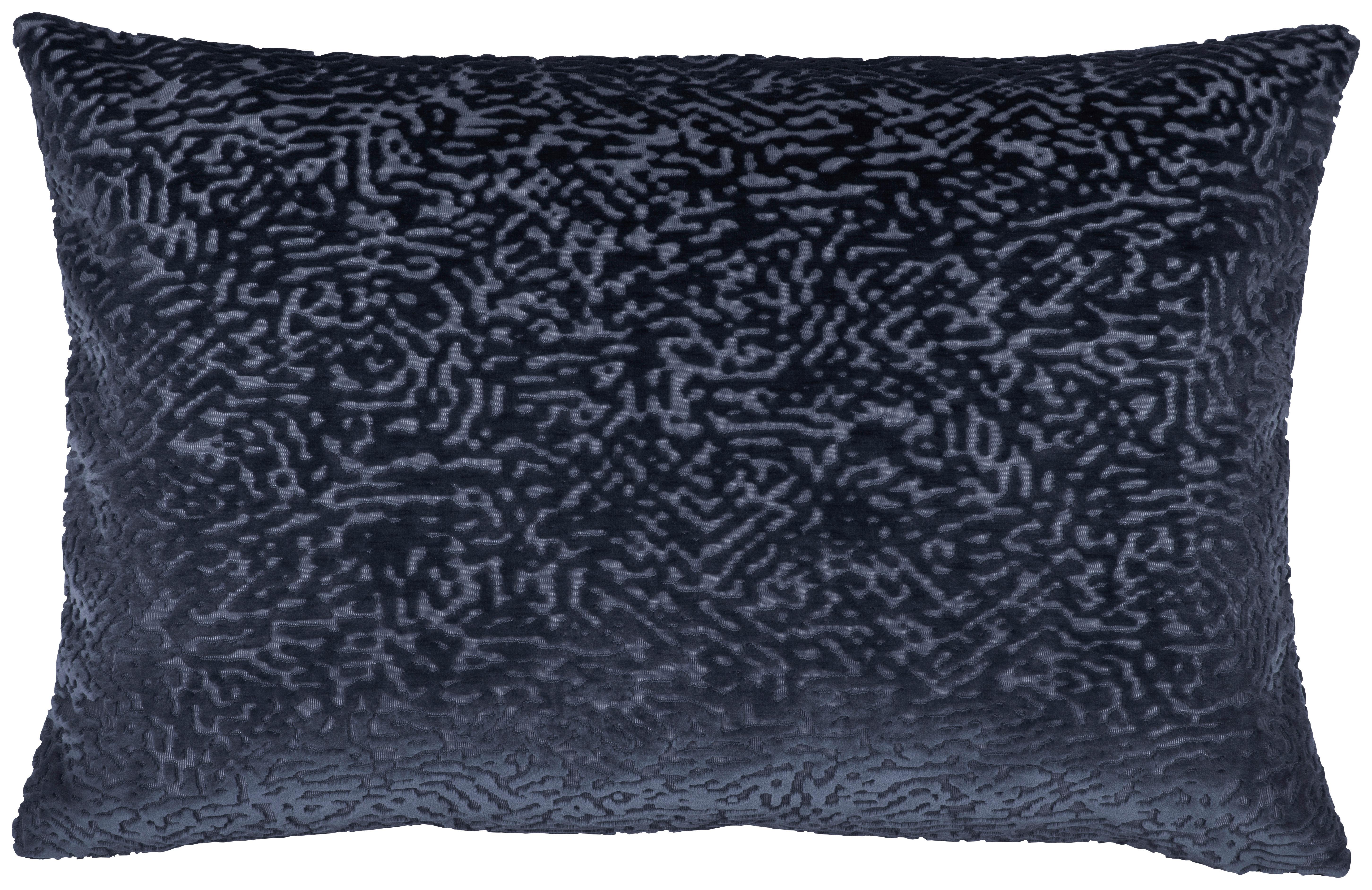 Kissenhülle Toto Dunkelblau ca. 40x60cm - Dunkelblau, Textil (40/60cm)