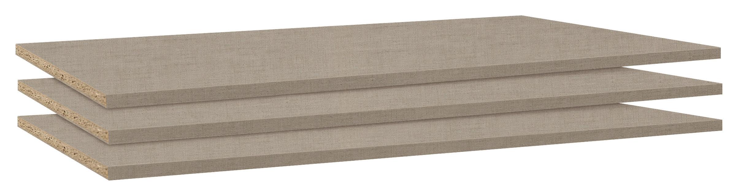 Einlegebodenset Zubehör 3er Set - Holzwerkstoff (88/1,6/48cm) - Mömax