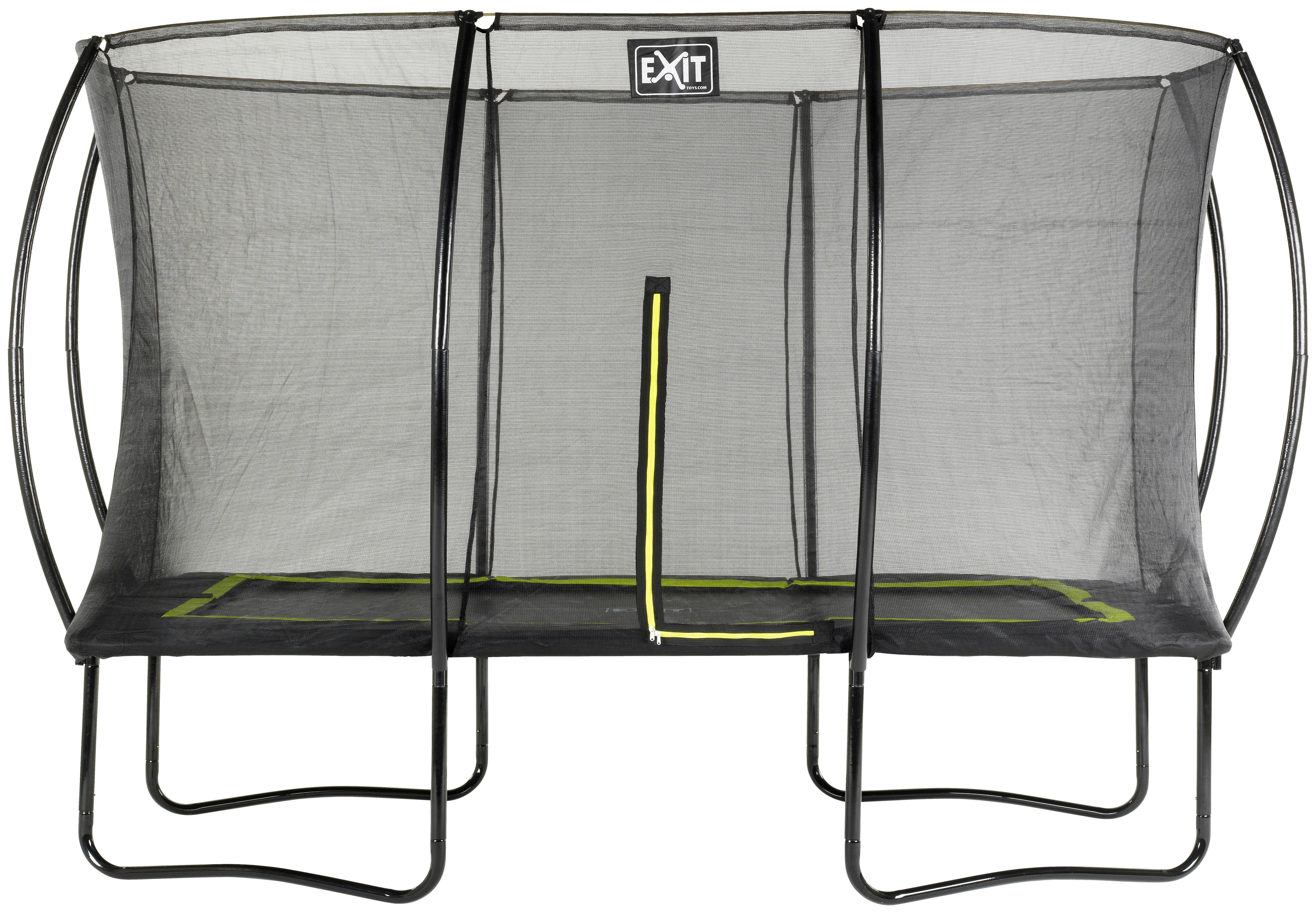 Trampolin Exit Silhouette, 244x366cm - črna, Konvencionalno, kovina (244/274/366cm) - EXIT Toys