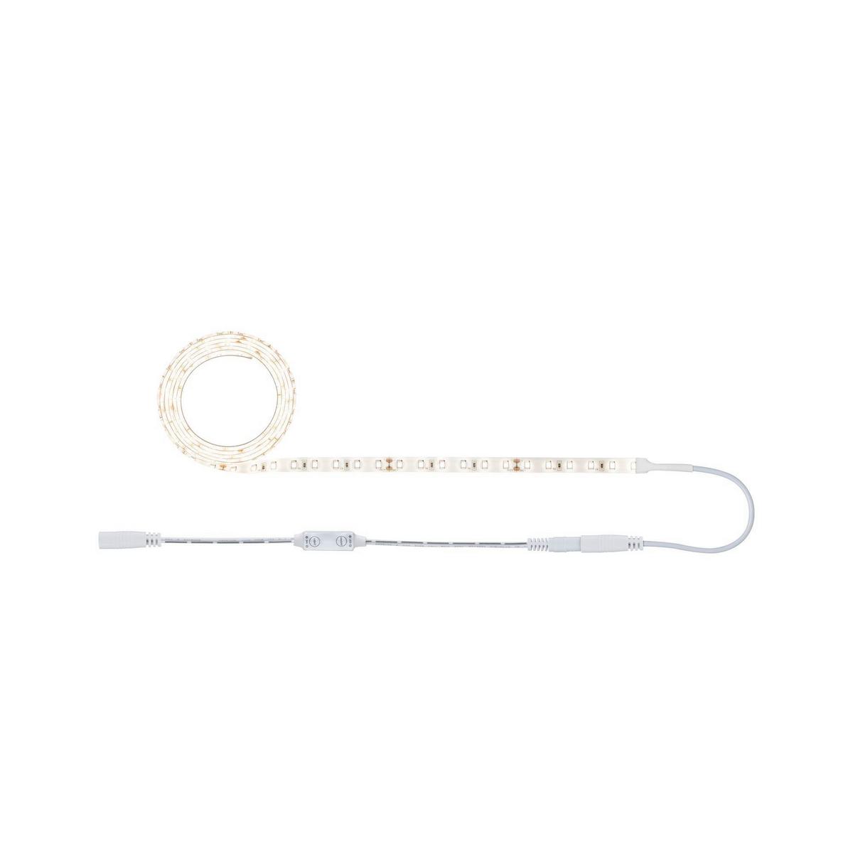 LED-Strip SimpLED Power in Weiß max. 17 Watt - Weiß, Basics, Kunststoff (150cm) - Paulmann