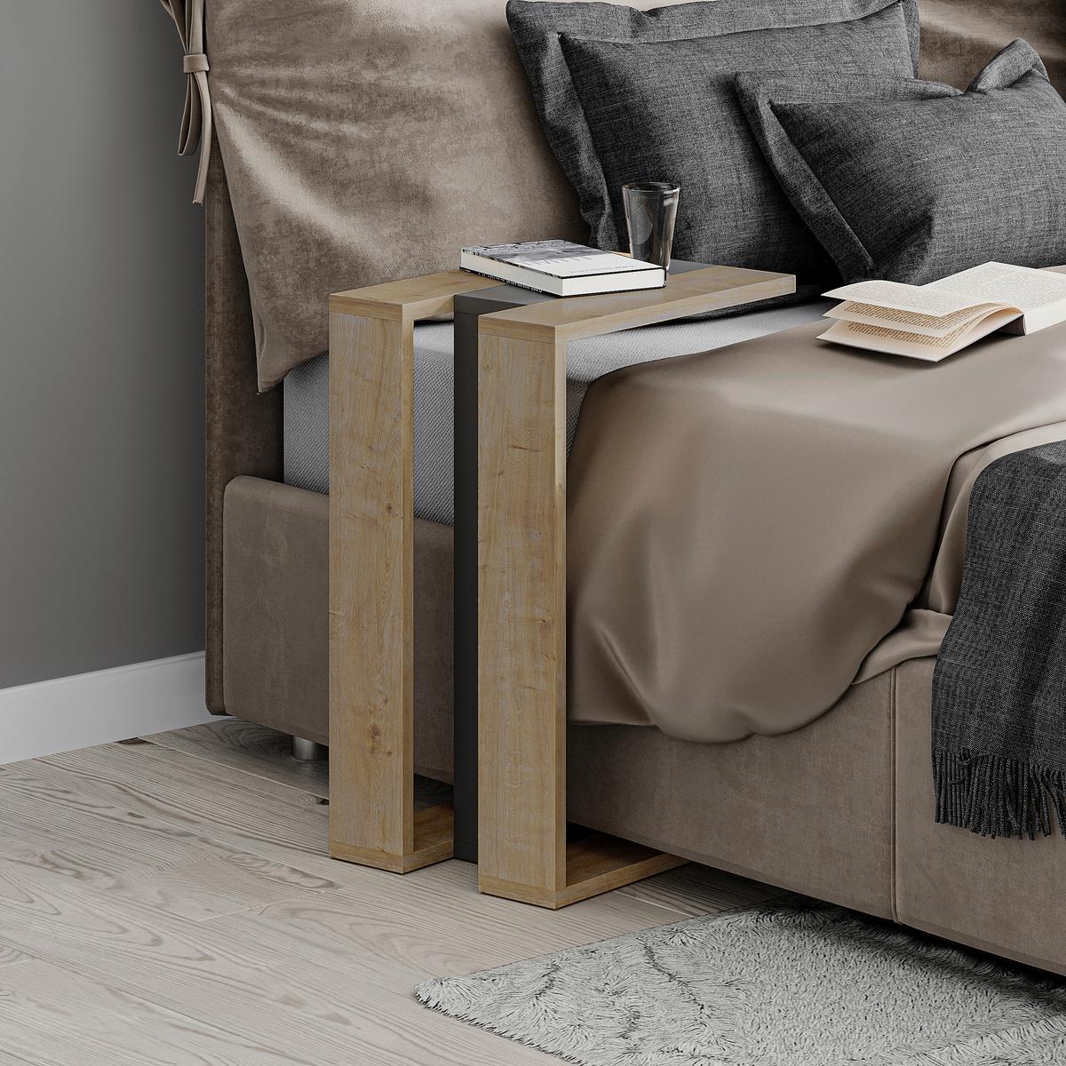 Mizica Muju - barve hrasta, Design, leseni material (30/40/57cm) - Livetastic