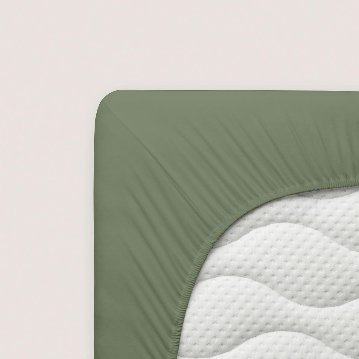 FIXLEINTUCH BASIC - Salbeigrün, Textil (100/200cm) - Modern Living
