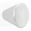 MÖBELHANDTAG UNIT -BASED- - aluminiumfärg, Modern, plast (2,4/2,4/2,2cm) - Based