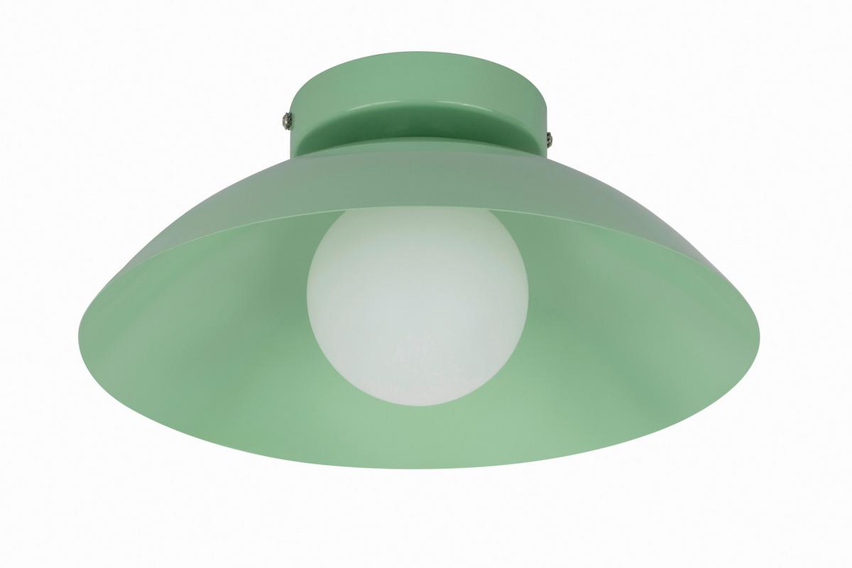 LAMPA SUFITOWA KIMI - beżowy/miętowy, Design, tworzywo sztuczne/metal (30/15cm) - Collett's Monde