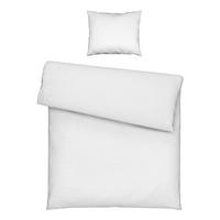 BETTWÄSCHESET GISI - Weiss, Konventionell, Textil (160/210cm) - Modern Living