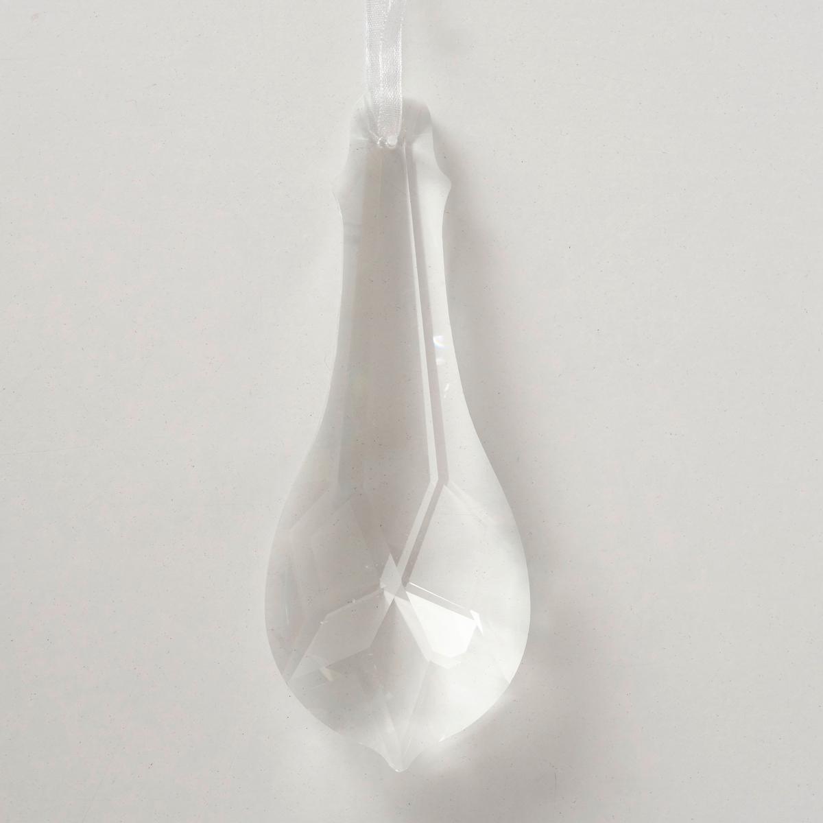Dekohänger SIRAL Transparent - Transparent, Basics, Glas/Textil (4,5/12/1cm)