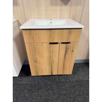 Umivalniška Enota Z Umivalnikom Napoli - črna/bela, Moderno, kovina/leseni material (60/78/45cm) - Mömax