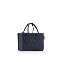 TORBA NA ZAKUPY DAILY SHOPPER XS RHOMBUS MIDN. - ciemnoniebieski, Basics, tkanina (27/21/14cm) - Reisenthel