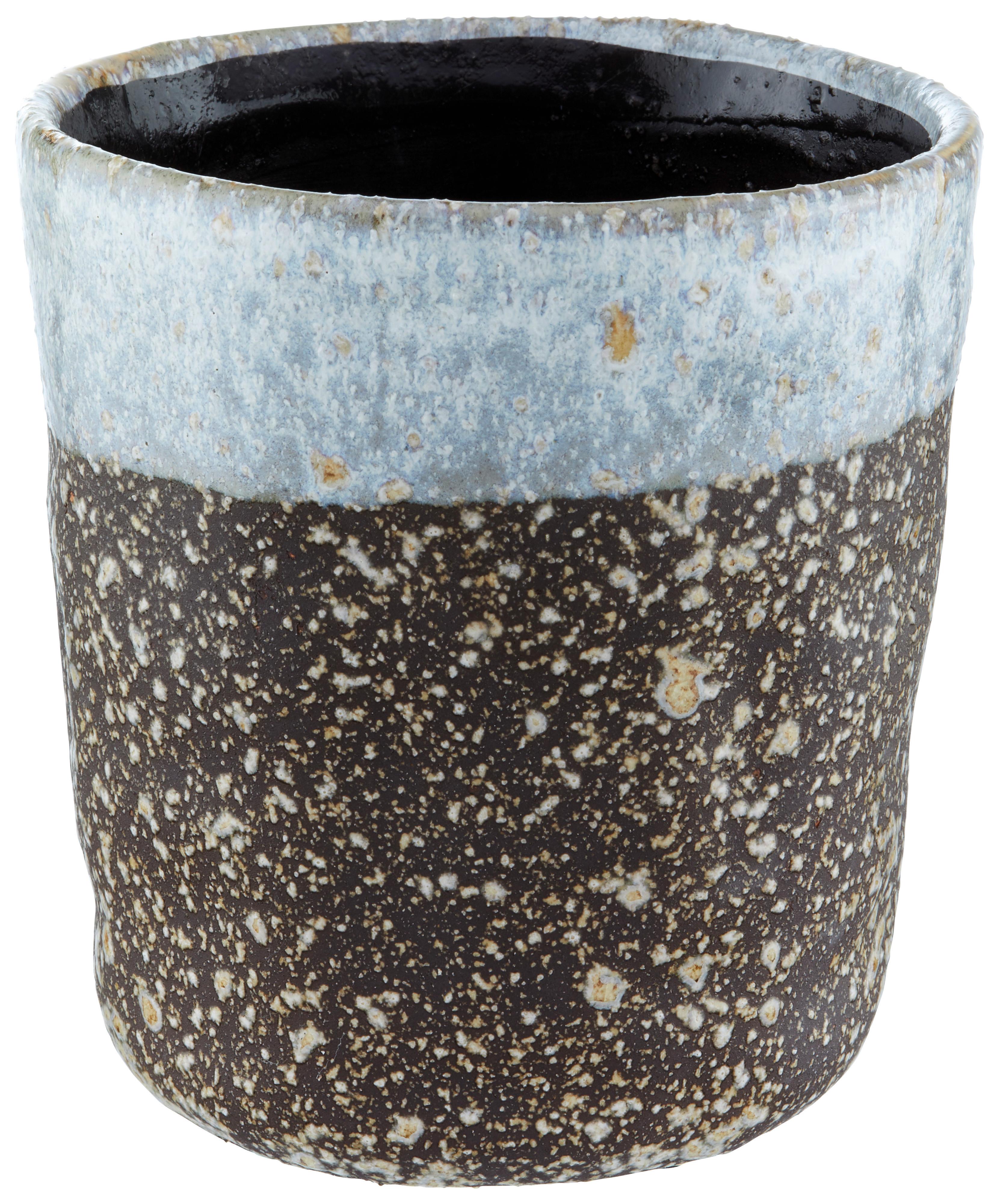 Kaspó Stoneware - szürke, kerámia (12/13cm) - Modern Living